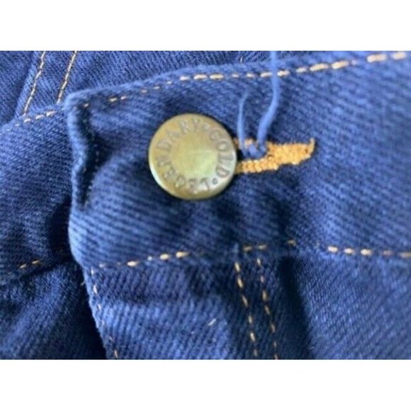 Legendary Gold Size 36x29 Mens Jeans Dark Wash Straight Leg - Picture 5 of 5